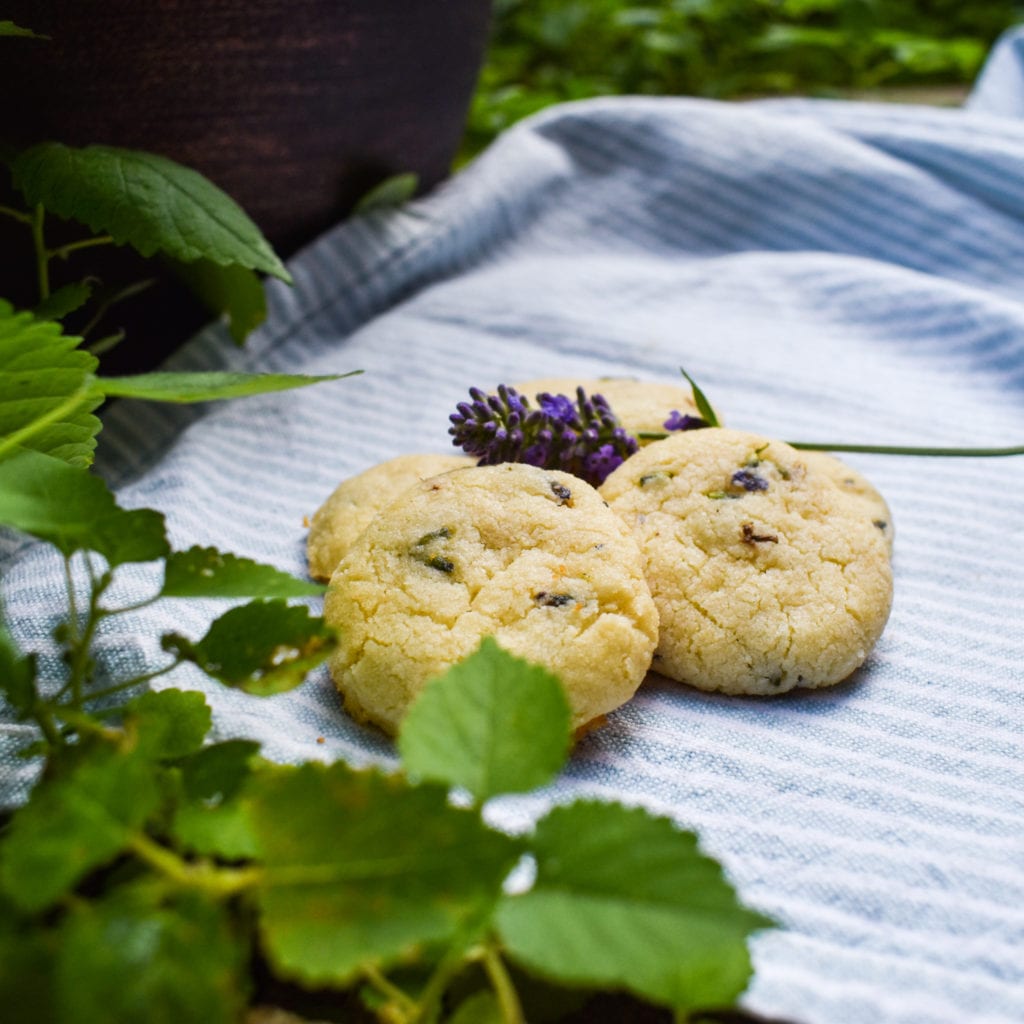 Gluten Free English Lavender Shortbread - Glutarama